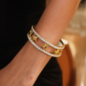 BBBA-0043 กำไลข้อมือแฟชั่น อุปกรณ์เสริมที่หรูหราและมีสไตล์สำหรับผู้หญิง - Product Image 3