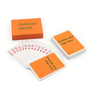 Factory Wholesale Custom Printed Sets Waterproof Plastic <b>Playing</b> Portable Poker <b>Cards</b> - Product Image 1