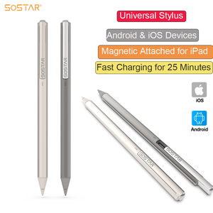 Stylet universel Pro avec fixation magnétique, logo <span class=keywords><strong>laser</strong></span>, stylet actif pour Android iOS - Product Image 6