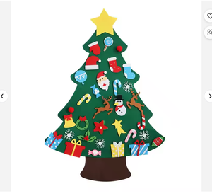 Haute qualité écologique cultiver les décorations en feutre de festival de capacité pratique pour enfants support et accessoires d'arbre de Noël - Product Image 5