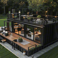 Maison modulaire préfabriquée au design intelligent, bâtiment ventilé et portable pour boutique moderne, bureau et vie confortable