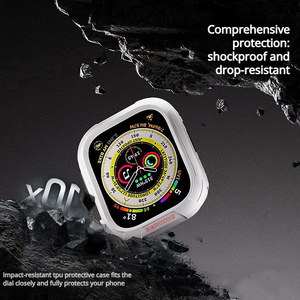 41/40Mm Rugged Armor Bìa Bumper Chống Sốc Bảo Vệ Bìa Kẹo Hollow out 49Mm <span class=keywords><strong>TPU</strong></span> Xem Trường Hợp Đối Với Apple Xem Ultra 3 2 - Product Image 6