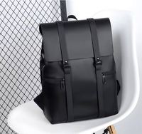 Sac à dos pour ordinateur portable à faible MOQ pour étudiants, en cuir PU imperméable, idéal pour les voyages d'affaires, le sport, les femmes et les hommes