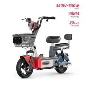 Bicicleta Eléctrica de 350W/500W con Motor sin Escobillas, Batería de Plomo-Ácido de 20Ah, Recargable Digital de 48V, Neumáticos Anchos, 3 Velocidades, Sensor Electrónico, para Desplazamientos en Carretera - Product Image 6