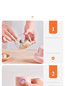 Picadora de Ajo Portátil Inalámbrica M5 para Cocina, Mini Procesador de Alimentos para Pimienta - Product Image 4