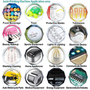 Machine de tampographie Multi 6 couleurs, grand convoyeur automatique Tampo Pad imprimantes pour briquet crayon sandales <span class=keywords><strong>LED</strong></span> ampoule chaussure - Product Image 5