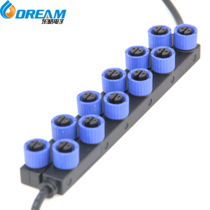 DTEAM - Divisor Impermeable <span class=keywords><strong>en</strong></span> Forma de T M15 de 1 a 8 Vías, Personalizado de Fábrica, para Proyectos de Iluminación Inteligente para Ciudades - Product Image 3