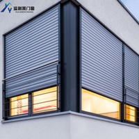 Volets roulants modernes en alliage d'aluminium à double système horizontal/vertical, électriques/manuels, pour entrepôts et fermes, directement de l'usine