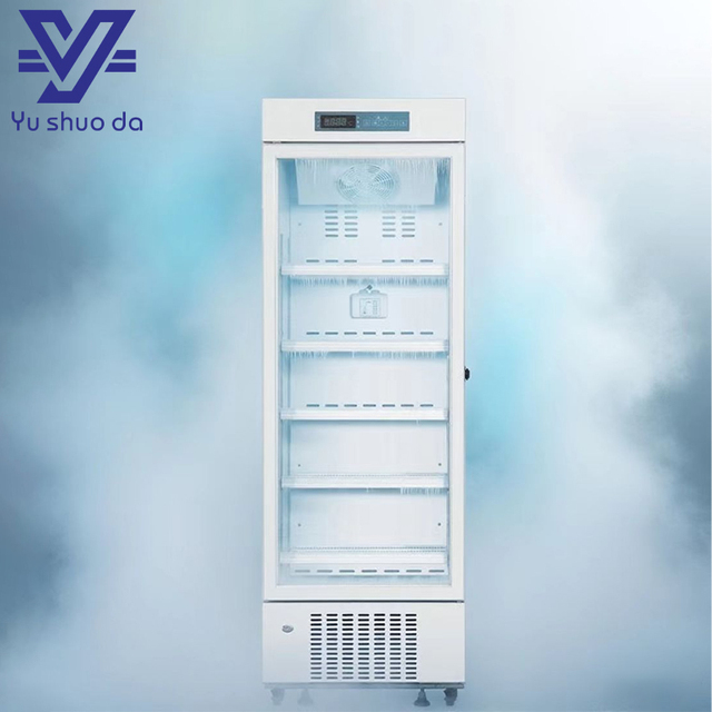 Digital Display Medical Hospital Grade Refrigerator with 2-8C Temperature Range 316L Capacity Forced Air Cooling