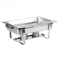 Commentaires les plus Favorables Ensemble de buffet de chauffe-plats de luxe en acier inoxydable pour la fête d'anniversaire de Noël