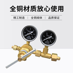 YQD-370 เครื่องปรับแรงดันไนโตรเจน 6 ยูนิตวาล์วแรงดันสูงทองเหลืองสำหรับแก๊สเซี่ยงไฮ้ เทียนชวน อินสตรูเมนท์ - Product Image 5