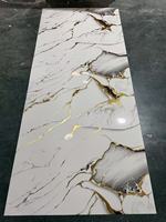 Panel de Pared de PVC con Efecto Mármol UV - Lámina de Vinilo Decorativa Moderna, Impermeable, Resistente a los Arañazos y a las Manchas para Uso Doméstico y Comercial
