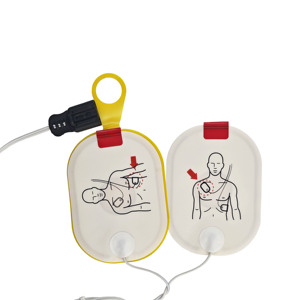 Cuscinetti monouso monouso adulti/pediatrici di defibrillazione AED compatibili per la disinfezione del lontano infrarosso del materiale della schiuma - Product Image 1