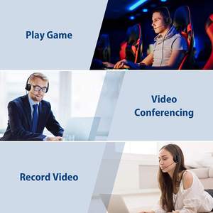 Venta al por mayor centro de llamadas de oficina auriculares <span class=keywords><strong>USB</strong></span> baratos con micrófono de sonido de alta calidad de la fábrica LINX - Product Image 6