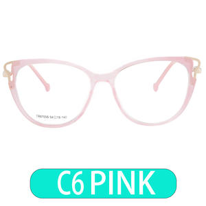 Lunettes d'Ordinateur Optique Unisexe TR90 87055 Monture Oeil de Chat Imprimé Léopard Anti-Lumière Bleue Anti-Rayonnement Diamant <span class=keywords><strong>pour</strong></span> Tout le Monde - Product Image 5
