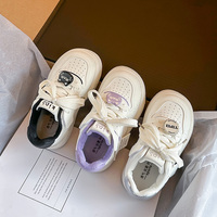 Baskets blanches pour enfants style coréen – Nouvelle collection 2026 – Chaussures de sport élégantes et polyvalentes pour garçons et filles