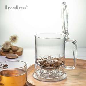 Infusor de Té de Primera Calidad con Base Ancha Transparente para Infusión Directa, Ideal para Tiendas y Boutiques, con Gotero Inteligente - Product Image 6