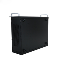 Commutateur électronique industriel OEM personnalisé standard 3U 19 pouces pour montage en rack, en acier galvanisé et alliage d'aluminium, IP54, ISO9001