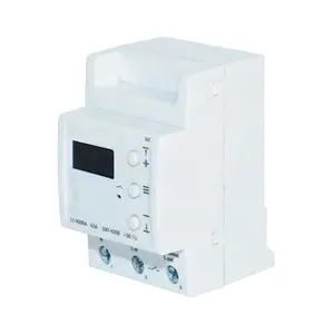 din rail adjustable over under voltage protective protector