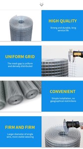 1*30m Steel Square Welded <b>Mesh</b> Fence Panel with PVC Coating Custom Size Cutting Service Yuking Brand - Product Image 6