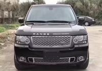 Convient pour Kit de Mise à Niveau Range Rover L322 Vogue Autobiography 2005 Calandre Jupe Latérale Aération Pare-chocs Phares Accessoires Kit Carrosserie