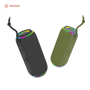Portable <b>Speaker</b> 10W RGB <b>LED</b> Light Waterproof <b>Speaker</b> With Carry Strap - Product Image 4