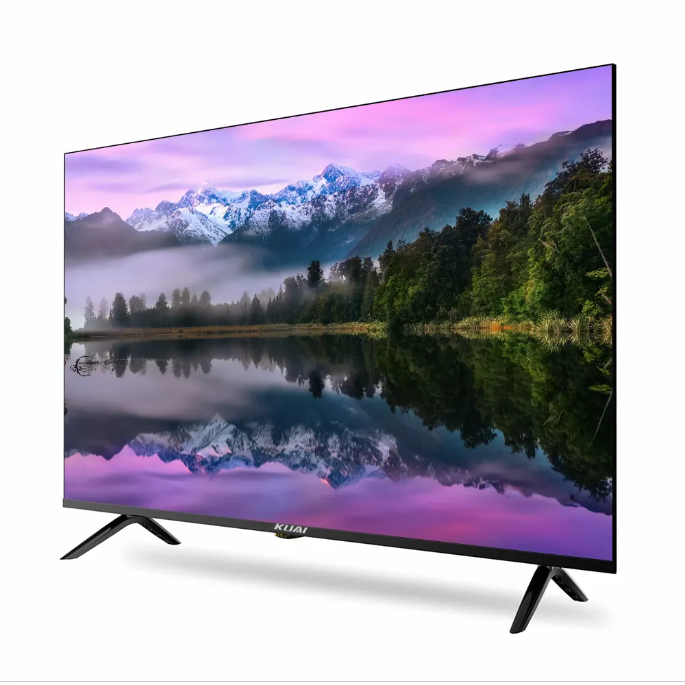 43 50 55 60 65 75 85 pollici Wifi sottile televisione televisiva Android TV Smart customed Frameless 43 pollici LCD LED TV