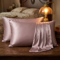 Housse de coussin décorative moderne en soie tissée 100 % personnalisée pour hôtels, avec broderie de célébrités