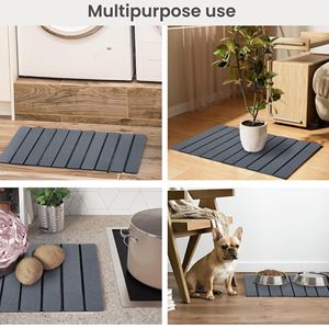 Nouvelle arrivée : Tapis de bain pliable en terre de diatomée super absorbant et à séchage rapide pour la douche - Product Image 5