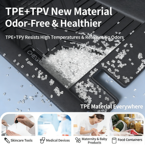 Tappetini Auto 3D in TPE per Tutte le Stagioni, Compatibili con <span class=keywords><strong>Fiat</strong></span> Fastback & <span class=keywords><strong>Pulse</strong></span> 2022-2024, Accessori Interni - Product Image 2