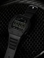 Montre sport électronique carrée TOMI T230 au design simple, bracelet en cuir lumineux, affichage de la semaine, montre-bracelet en stock, montre numérique pour homme