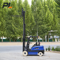 Chariot élévateur à batterie au lithium PL 2,5 tonnes, pneus pleins écologiques, 80V 150Ah, levée 3000mm, pour la livraison réfrigérée de boissons en bouteilles