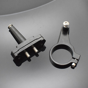 Soporte de montaje para estabilizador de manillar de motocicleta, aleación de aluminio, negro, para Yamaha YZF R15 V3, piezas de modificación de amortiguadores - Product Image 3