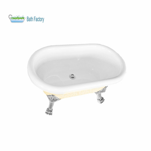 <span class=keywords><strong>Baignoire</strong></span> autoportante en acrylique pour bébé, <span class=keywords><strong>baignoire</strong></span> <span class=keywords><strong>de</strong></span> luxe japonais <span class=keywords><strong>de</strong></span> petite taille à <span class=keywords><strong>pied</strong></span>, colorée et jaune - Product Image 1