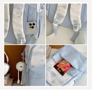 <span class=keywords><strong>Mochila</strong></span> informal inspirada en el paisaje de acuarela, compañero de viaje versátil y refrescante, <span class=keywords><strong>mochila</strong></span> espaciosa para estudiantes. - Product Image 5