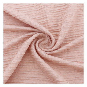 95% Polyester 5% Spandex Tissu Stretch Poly 230gsm 160cm Crêpe Tricoté Tissu pour Vêtements - Product Image 3