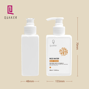 <span class=keywords><strong>Gel</strong></span> de Ducha Vegano Qquaker de Marca Privada con Agua de Arroz Herbal, Blanqueador, Hidratante para Todo Tipo de Piel - Product Image 6
