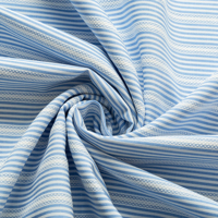Tissu jacquard torsadé à rayures tendance disponible en plusieurs couleurs, applications polyvalentes