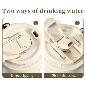 Yatai Aangepaste Kleur 520Ml Dual-Drink Fonteinen Rvs Water Fles Koffiepot Met Deksel Isolatie Kolven Groothandel - Product Image 5