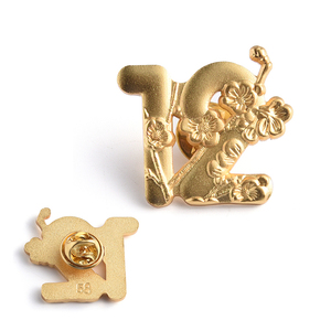 Insignia de Metal con Número y Logotipo Personalizado, Exquisito Regalo Souvenir - Product Image 3