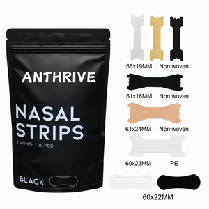 Tiras Nasales Anthrive Extra Strength para Respirar Mejor, Resistentes al Sudor, Evitan los Ronquidos, Mejoran el Sueño, Tiras Nasales para Deporte - Product Image 1