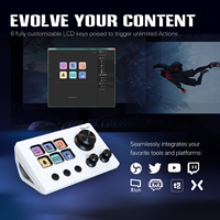 MiraBox N3, console de mixage audio, console de production et contrôleur de studio pour les créateurs de contenu, le streaming, compatible avec Mac et Windows