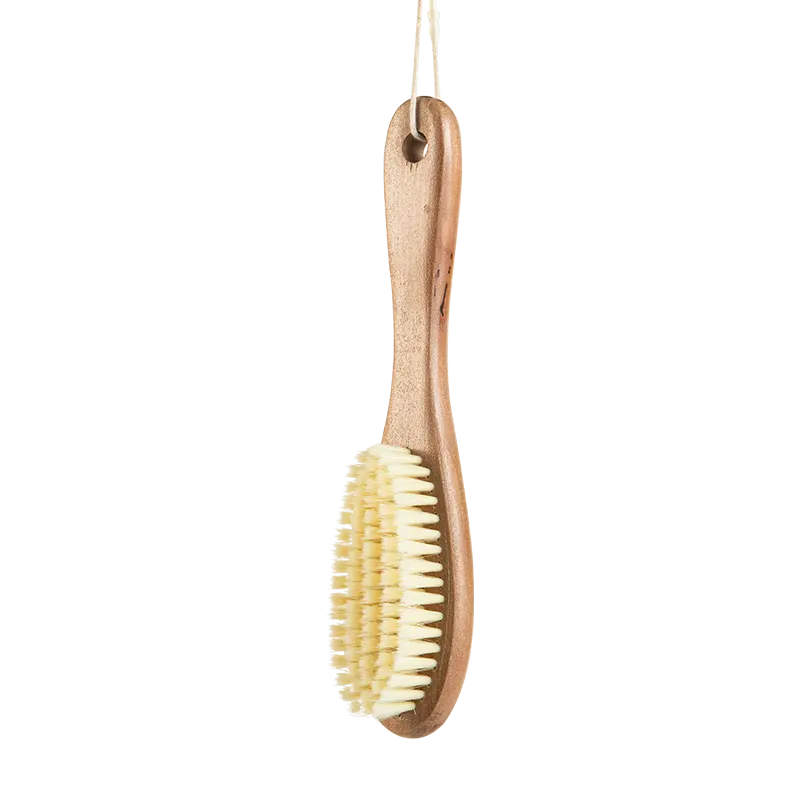 Handle Cleaning Shoe Brush manual Horsehair Bristle Plastic Large Size Wood Silk Cleaning Products Shoes Sole