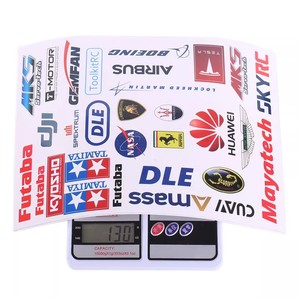 Mayatech <b>Rc</b> Airplane Stickers Colorful Decals For Drones And Model Aircraft Plastic Material Unisex 14 Years Up - Product Image 4
