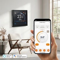 Termostato Inteligente WiFi para Calefacción por Suelo Radiante, 3A, Tuya, Programable, Pantalla TFT a Color, Controlador de Temperatura Ambiente, OEM, ODM