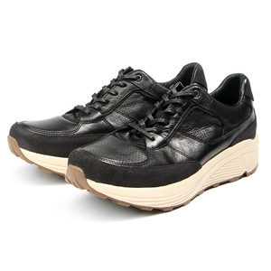 Retro Genuine Leather Chunk Shoes Men's Casual Dad Shoes Thick Soled Height Increasing Fashionable Trendy <b>Low</b> <b>Heel</b> 1-3cm - Product Image 5