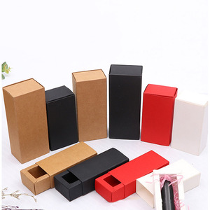 Tùy Chỉnh Món Quà Sang Trọng Phong Cách Nhỏ Kraft Giấy Các Tông Lưu Trữ Carton Xách Tay Nước Hoa Xà Phòng Son Môi Bao Bì Hộp Dập Nổi - Product Image 2