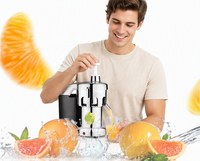 Presse-agrumes portable en acier inoxydable 304 pour citron, orange et canne à sucre – Mini extracteur de jus de fruits