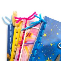 Cuaderno de hilo cosido al por mayor, A5, 80 hojas rayadas, cuaderno de ejercicios con cubierta suave impresa a color, cuaderno de escritura para estudiantes escolares