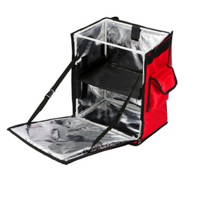 Tùy Chỉnh Không Thấm Nước Cách Nhiệt Gấp Xe Đạp Xe Máy Thương Mại Pizza Giao Hàng Thực Phẩm Ba Lô Túi - Product Image 3